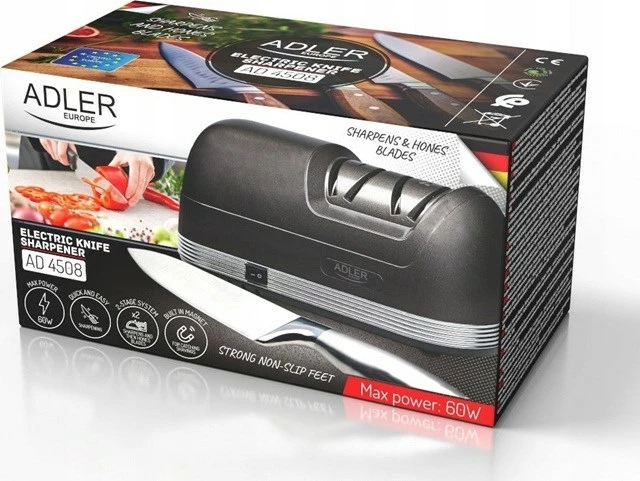 Mprehës elektrik për thika Adler CR 4508, 60 W, i zi