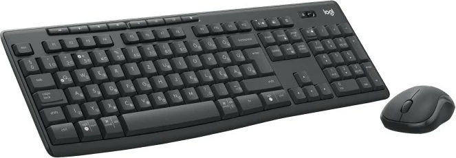 Set tastierë dhe maus Logitech MK370 Combo Business, wireless, graphite