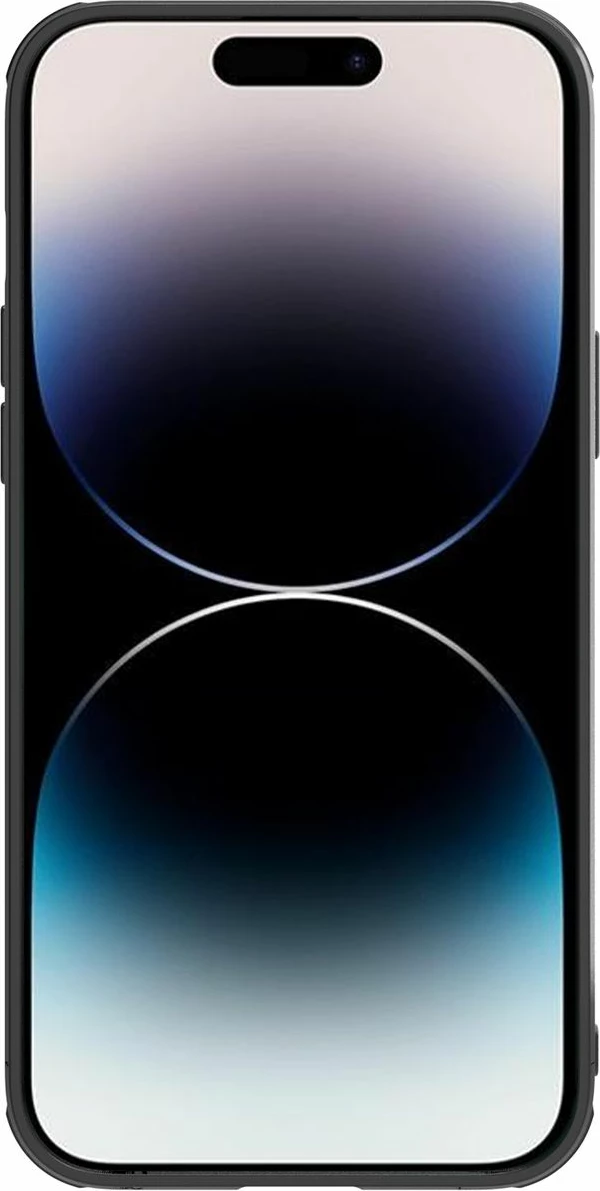 Mbështjellës Nillkin Synthetic Fiber S Case për iPhone 14 Pro Max me kapak kamere, e zezë