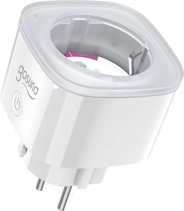 Prizë smart Gosund EP8-M, 16A, WiFi, për Xiaomi, e bardhë