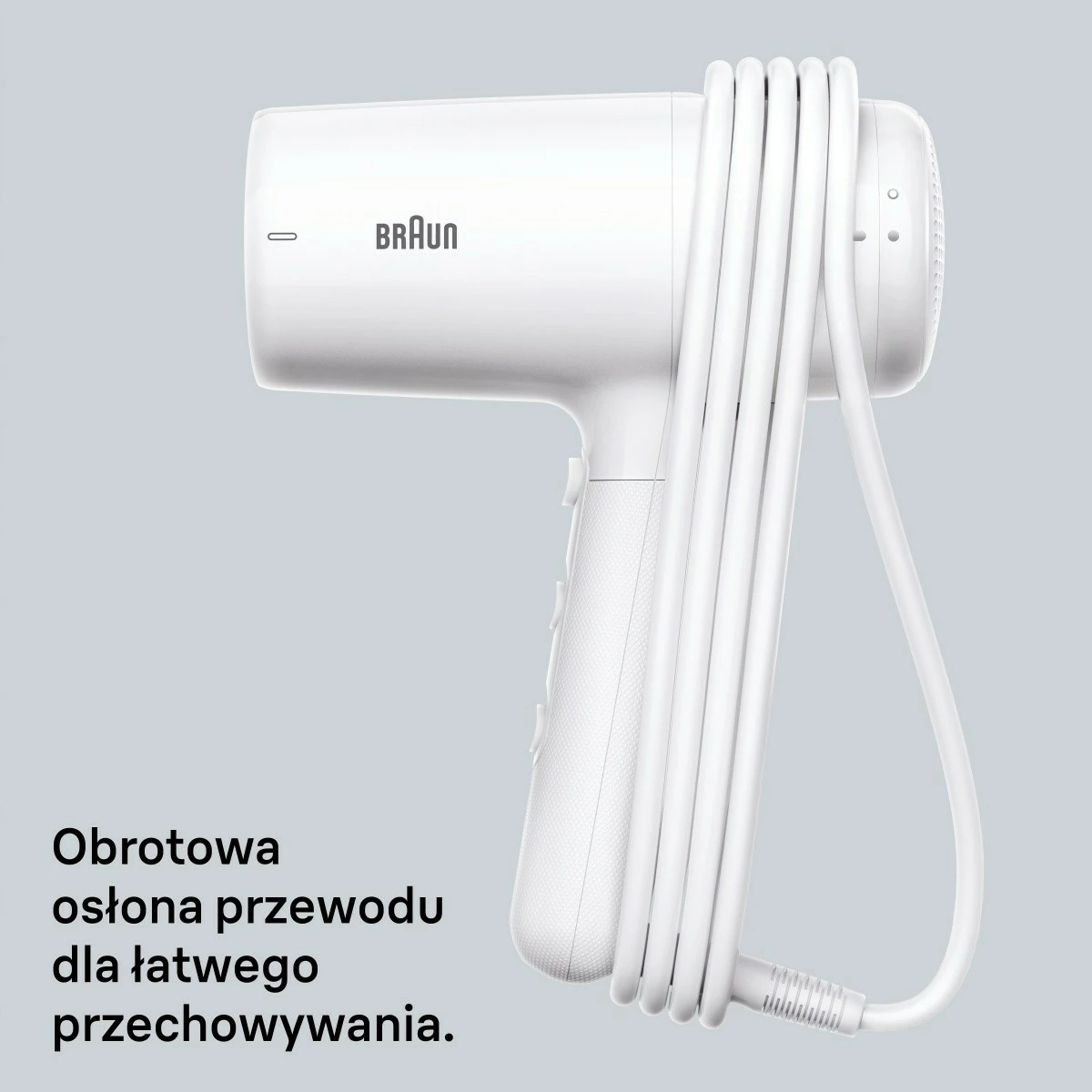 Tharëse flokësh Braun BRHD210E 2100W e bardhë me koncentrator