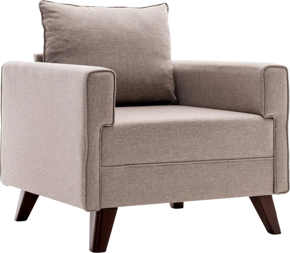 Fotel një vendësh Atelier del Sofa, Bella, krem
