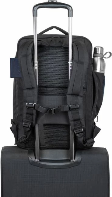 Çantë shpine për laptop RIVACASE ECO 8461, 17.3\", e zezë