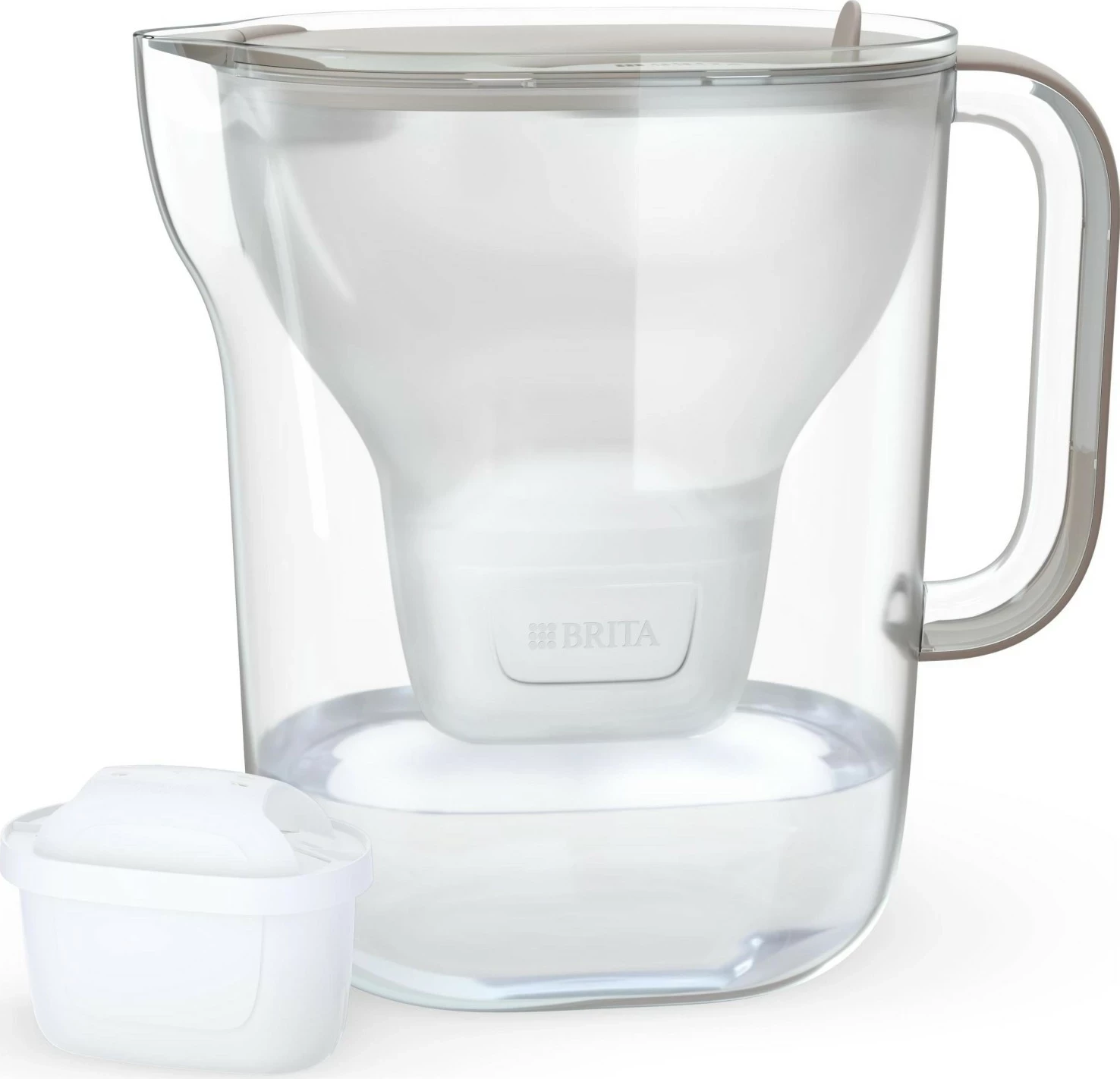 Filter jug Brita Style Essential XL, Maxtra Pro Pure Performance, 3.6L, kafe