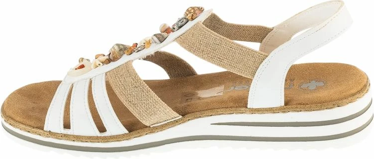 Sandale Rieker V0656-80, të bardha [Madhësia: 39]