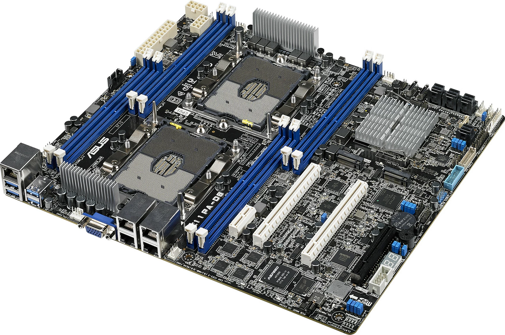 Pllakë amë ASUS Z11PA-D8, LGA 3647, SSI CEB, 2x CPU, 8x DIMM, 4x LAN, 16x SATA III
