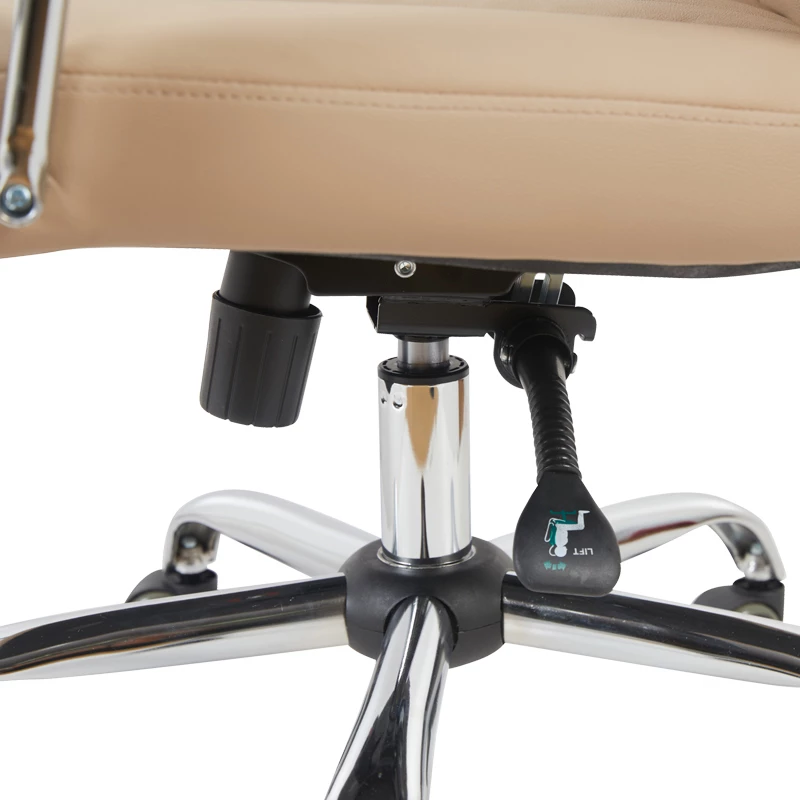 Karrige drejtoriale për zyre, ngjyrë kapuçino, Morales, 60x70x118-124cm