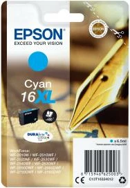 Patron boje Epson 16XL kapacitet i lartë C13T16324012 cyan