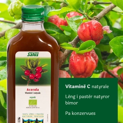 Vitaminë C SALUS Acerola, 200 ml