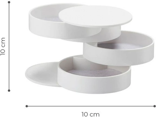 Organizues grimi Hermia, MonarM - 110, i bardhë