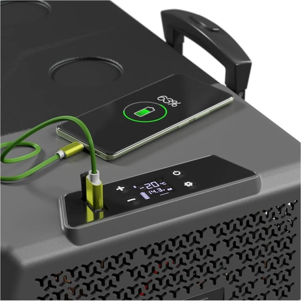 Frigoriferi portativ Yolco BCX 40, ngjyrë grafit