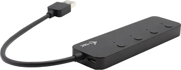 Hub USB i-tec 3.0 Metal, 4 porty, gri