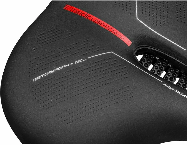 Sedilje biçiklete Yakimasport Wittkop Medicus PROevo 3.0, e zezë