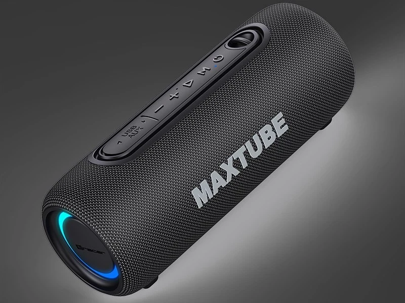 Altoparlant portativ Tracer MaxTube 20W TWS bluetooth, ngjyrë e zezë