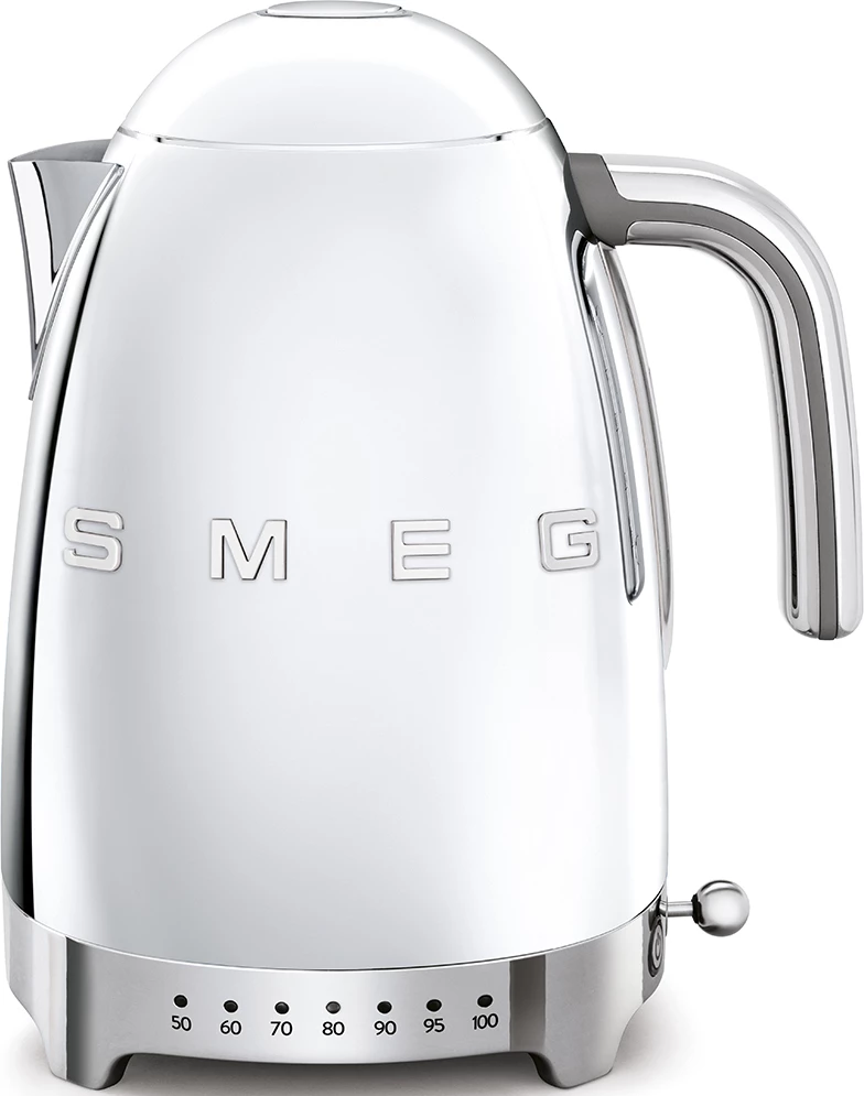 Çajnik elektrik Smeg KLF04SSEU 1.7 L, temperaturë e rregullueshme, inox