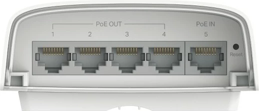 Switch TP-Link Omada 5-Port Gigabit Smart, 1-Port PoE++ In dhe 4-Port PoE+ Out, Managed, L2/L2+, 10G Ethernet, Desktop