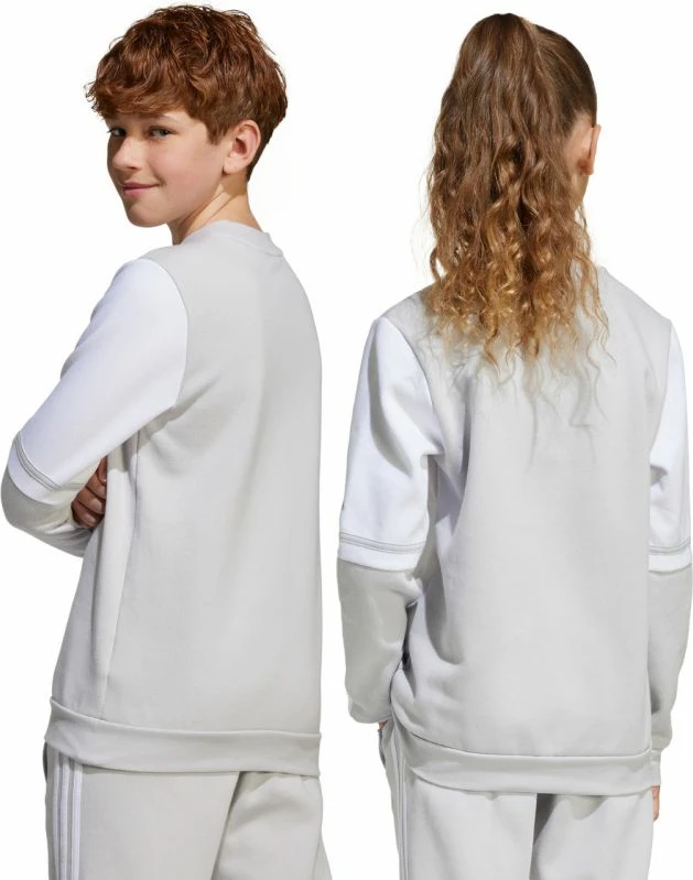 Duks për fëmijë adidas, gri [Madhësia: 128 cm]