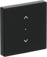Buton/kapak ndërprerësi për jaluzina BUSCH-JAEGER 6232-10-885, future linear, Busch-free@home, i zi mat
