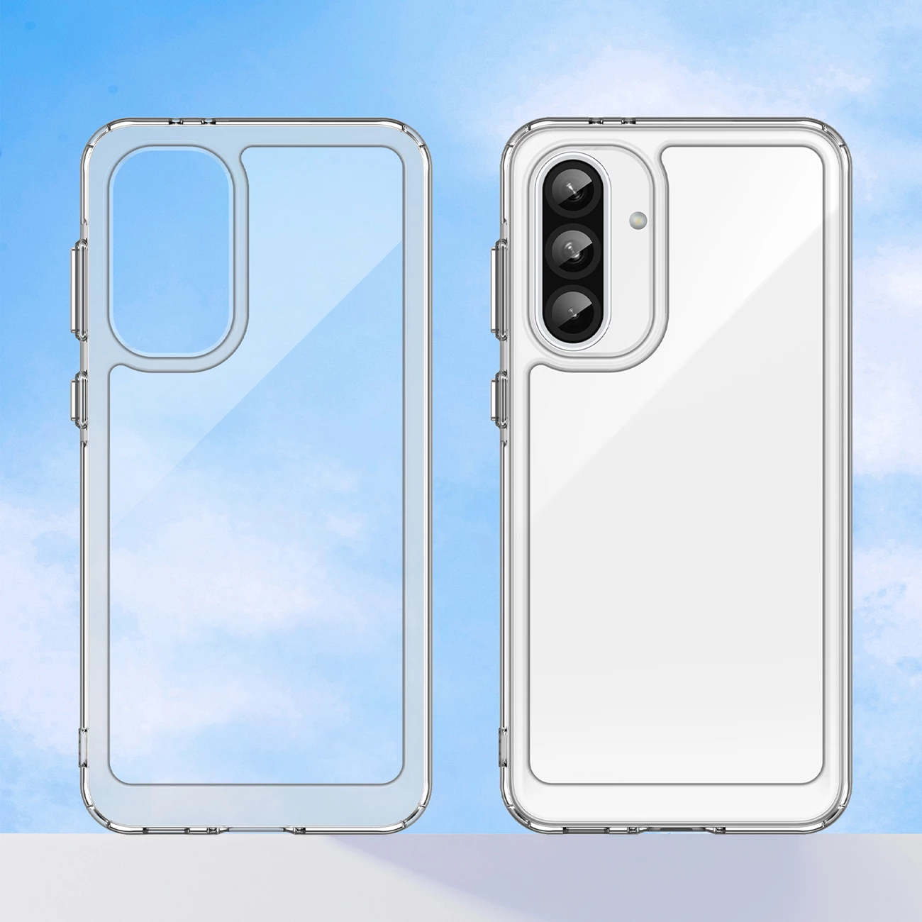 Mbështjellës Hurtel Outer Space Case për Samsung Galaxy A56, Transparent