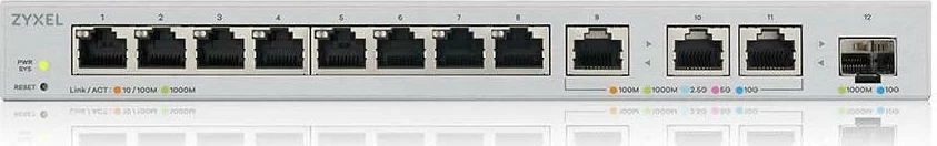 Switch Zyxel XGS1250-12, 12 porta, menaxhim i avancuar