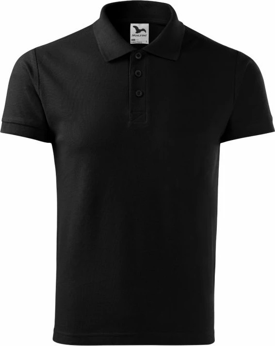 Fanellë polo Malfini për meshkuj, e zezë [Madhësia: XXXL]