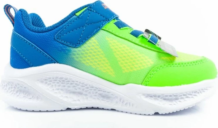 Atlete për fëmijë Skechers, kaltër-gjelbër