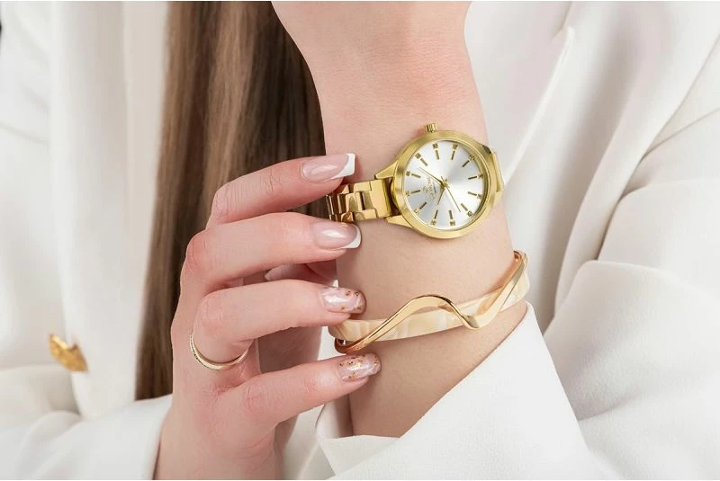 Orë dore femra Giewont GW2720-B2, gold silver