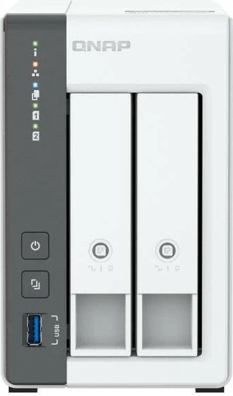 NAS Qnap TS-216G, 4GB RAM, 12TB, i bardhë