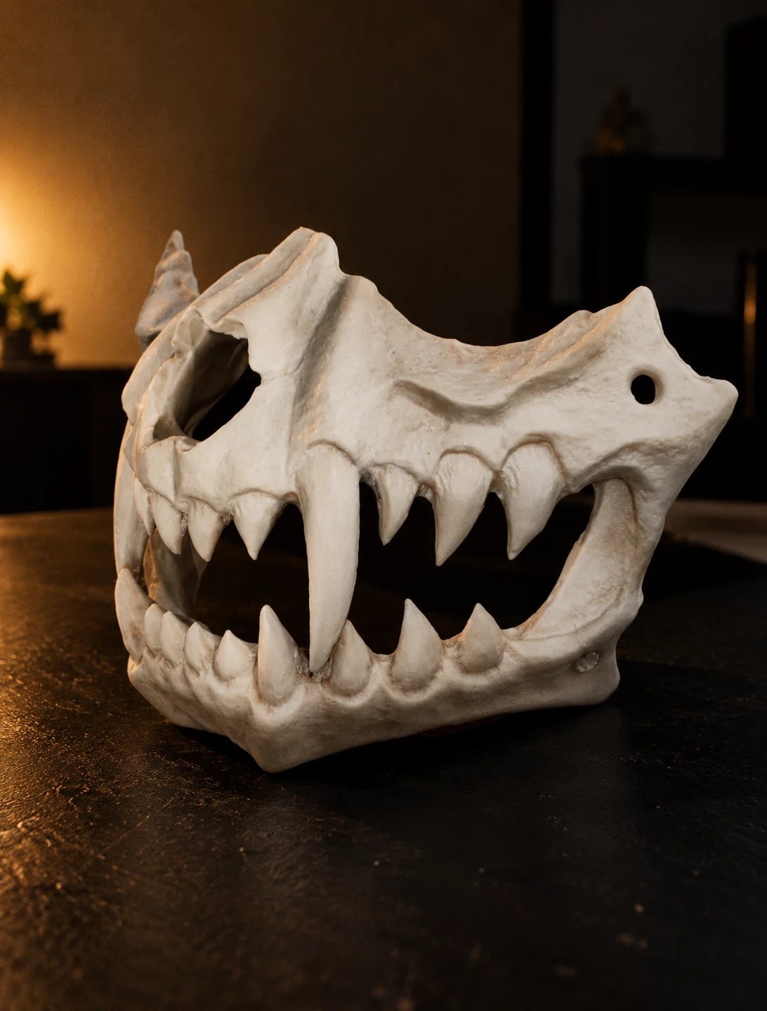 Maskë 3D Halloween – Skull Jaw