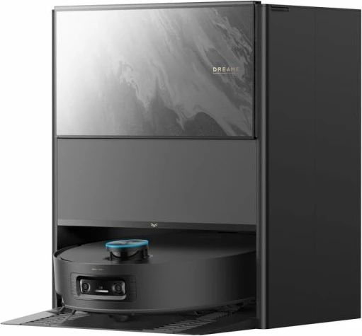 robot fshesë me korrent me larje Dyshemeje Dreame Aqua10 Ultra Track 25000Pa 6400mAh me stacion vetë-zbrazës, e zezë