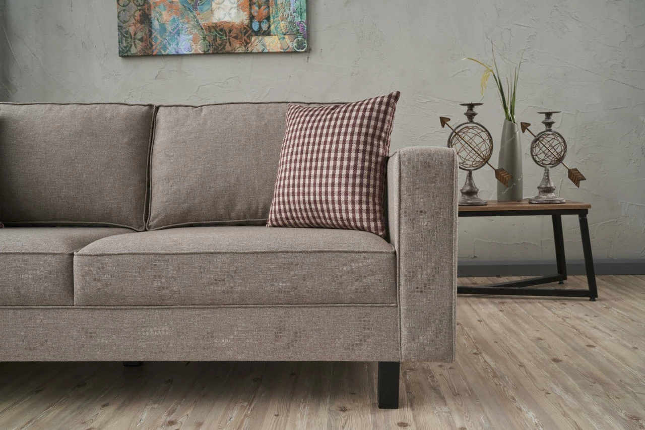 Divan dy vendësh Atelier del Sofa, lino Kale, krem