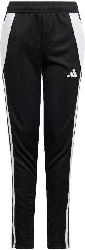 Pantallona sportive për fëmijë adidas Tiro 24, të zeza