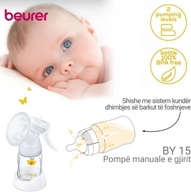 Pompë e gjirit BEURER BY 15, e bardhë