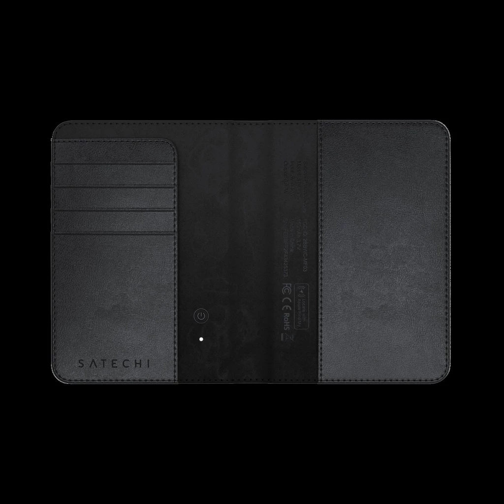 Satechi Vegan-Leather FindAll Passport Cover - Black