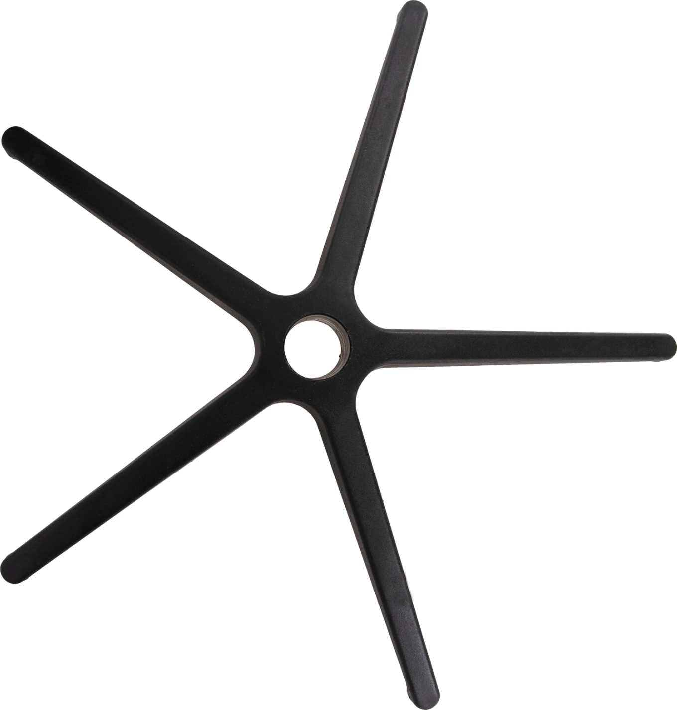 Bazë zëvendësuese 'yje' për karrige zyre, FH1073, polipropilen e zezë