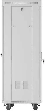 Kabinet rack LANBERG 19" 32U 600x600, me derë xhami, gri