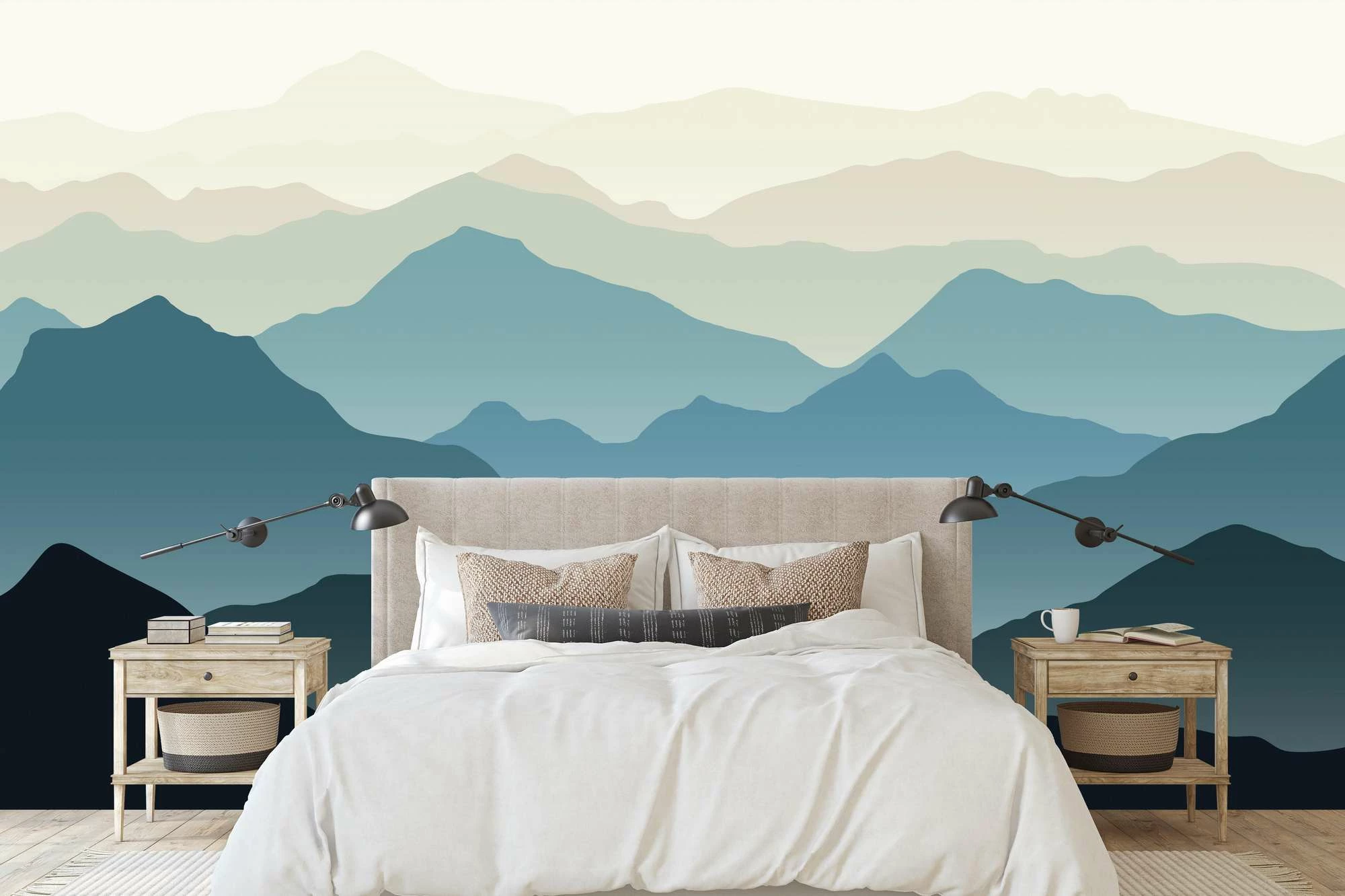 Murale muri Wallity, MDK-00132, 300x270cm