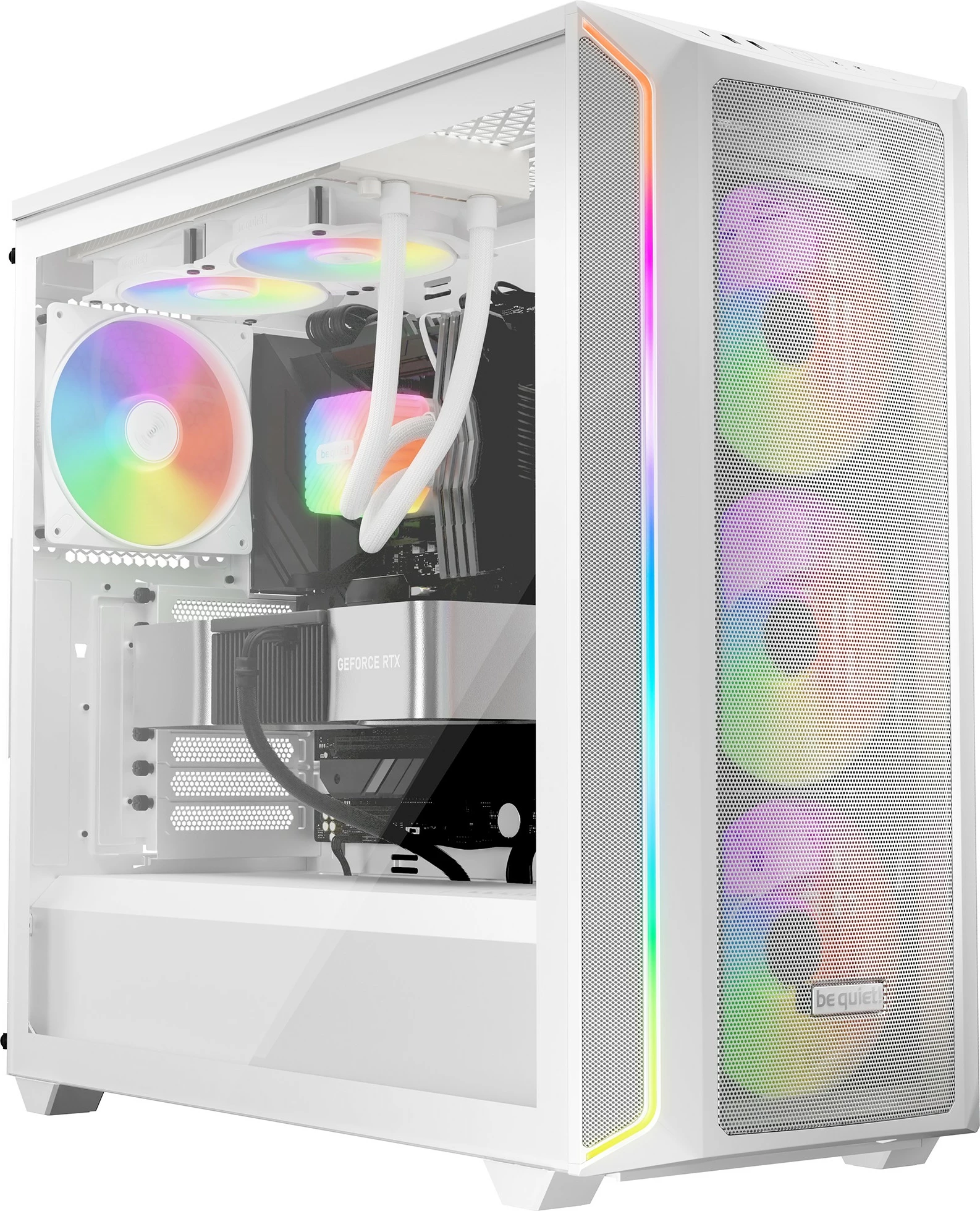 Ventilatorë Be Quiet! LIGHT WINGS LX PWM, 140mm, Triple-Pack, Bardhë