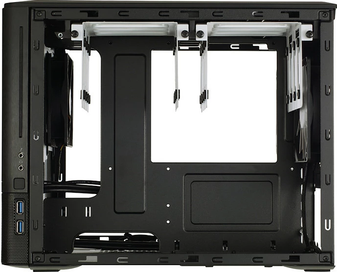 Kasë Fractal Design NODE 804, Cube, micro ATX, e zezë