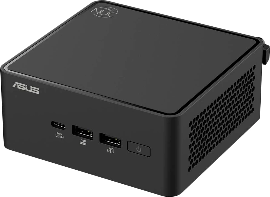 Kompjuter mini ASUS NUC 15 Pro RNUC15CRHV700002, Core Ultra 7 265H vPro 28W, Intel Arc, Wi‑Fi 7, pa RAM/pa storage/pa OS, i zi, Kit Tall (L6)