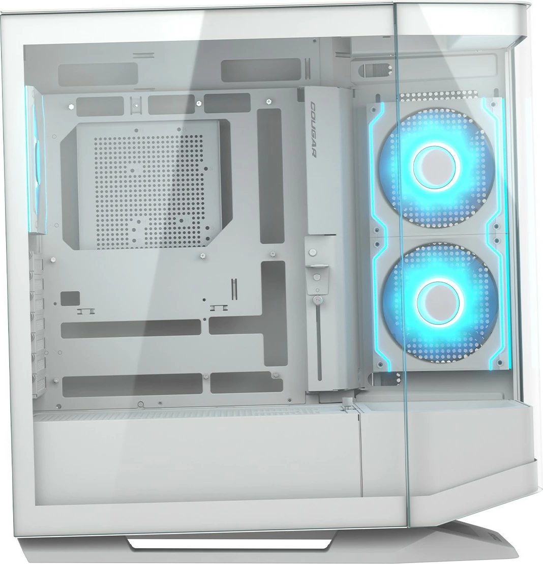 Kasë Cougar FV270 ARGB midi tower e bardhë