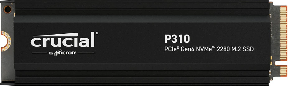 SSD M.2 Crucial P310 1TB, NVMe PCIe Gen4, me heatsink