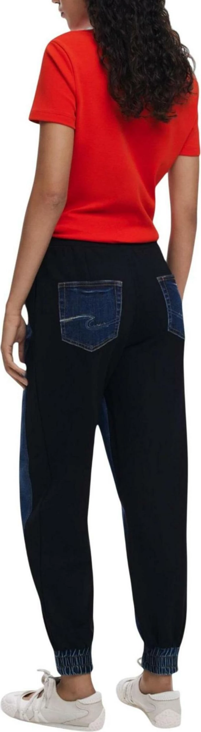 Pantallona për femra Desigual DENIM_KIMY 25WWDD08, denim [Madhësia: S]