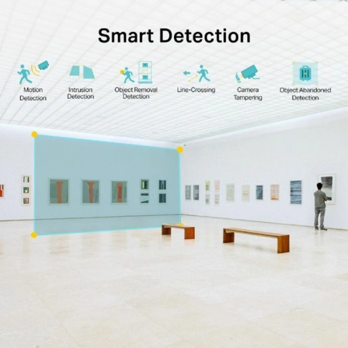 kamerë sigurie IP dome TP-LINK VIGI C220I 2MP 1080p 4mm IR PoE IP67 IK10, e bardhë