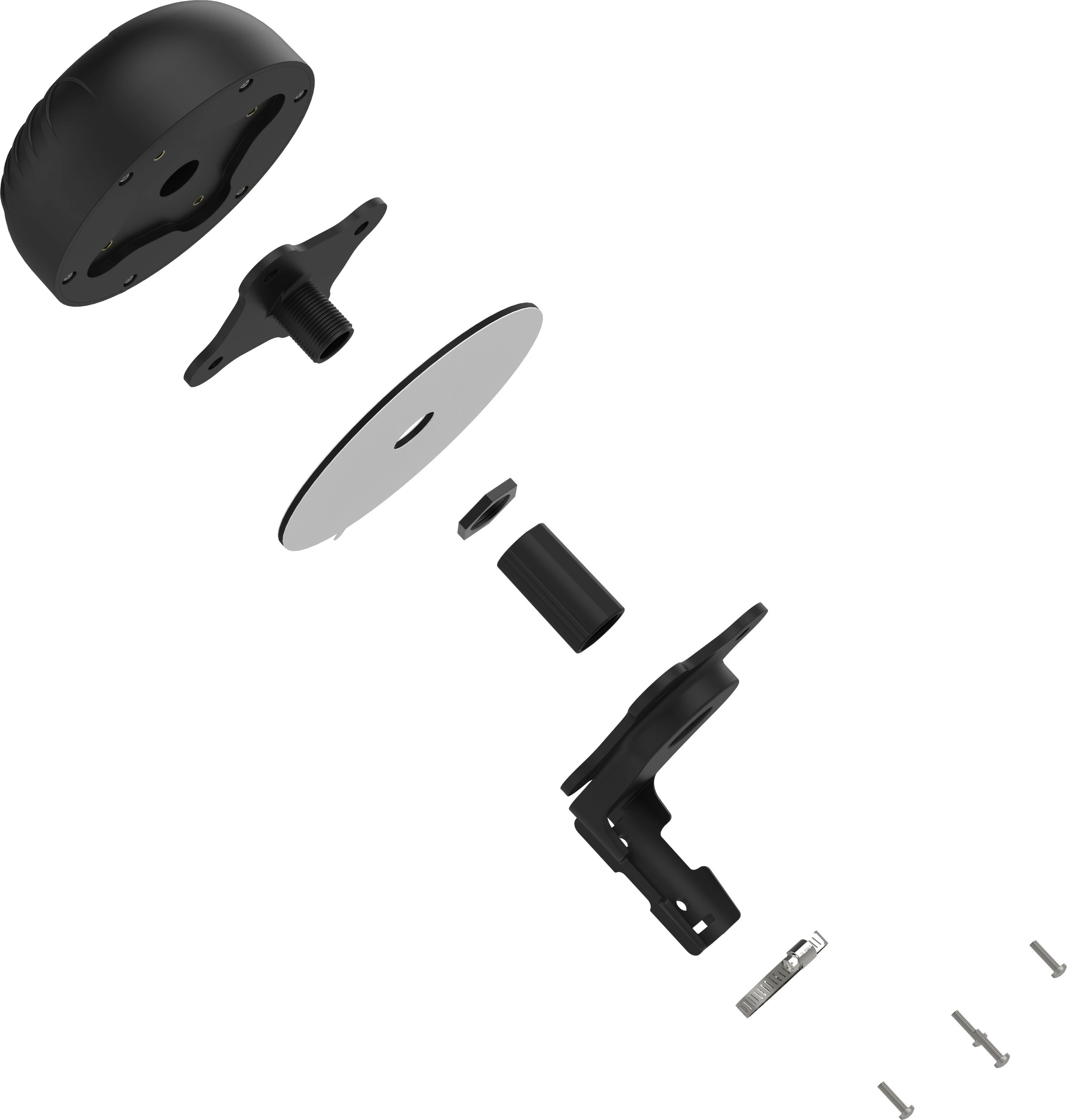 Antena Poynting 5G/LTE A-MIMO-0004-V1-04-B, SMA (M), 3.5~6dBi, 2M, e zezë