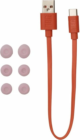 Kufje JBL Wave Beam 2, True Wireless, Bluetooth 5.3, ANC, 4 mikrofona, IP54, deri 40h, me kuti karikimi, rozë