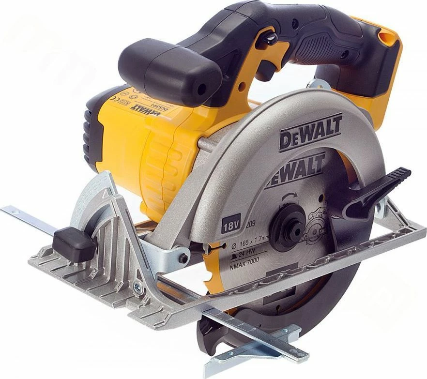 Sharrë rrethore me akumulator DeWalt DCS391N 18 V 165 mm, verdhë/zezë, pa bateri/pa karikues