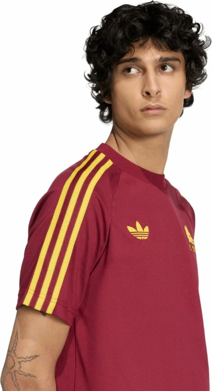 Maicë për meshkuj adidas AS Roma Originals JZ7185, burgundy