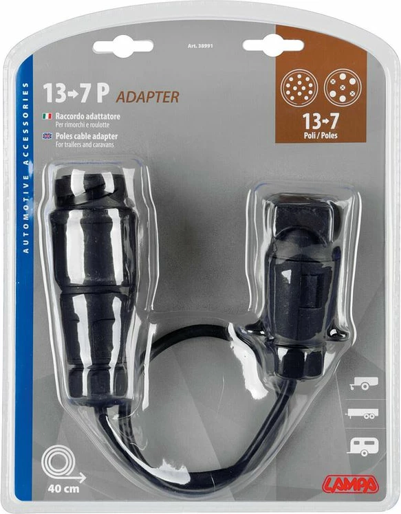 Lidhese Rryme Rimorkio 13-7 Pole 40cm Kabllo