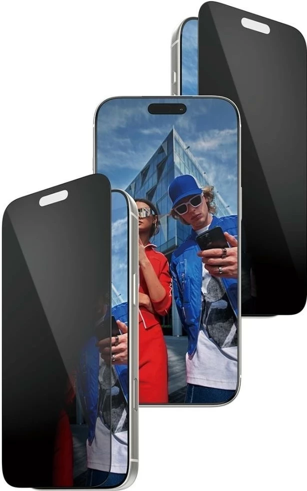 Mbështjellës PanzerGlass Ultra-Wide Fit Fastfit për iPhone 17 Pro Max, e zezë